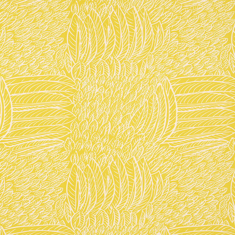 FEATHERFEST CITRON FABRIC
