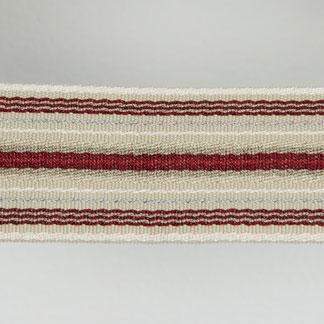 41229 RIBBON STRIPE TAPE GARNET - Atlanta Fabrics