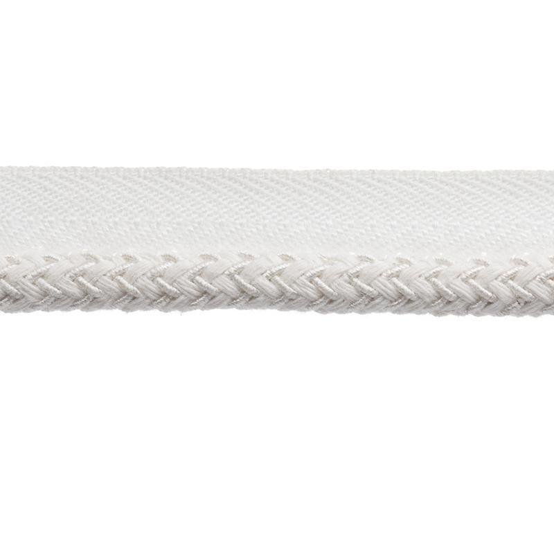 41242 Lip Cord 1/4" White - Atlanta Fabrics