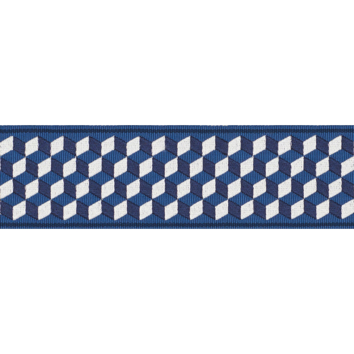 TUMBLING BLOCKS TAPE BLEU