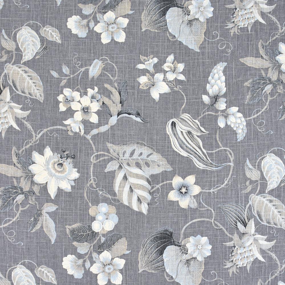 Carole Believe In You Graphite Fabric | Atlanta Fabrics