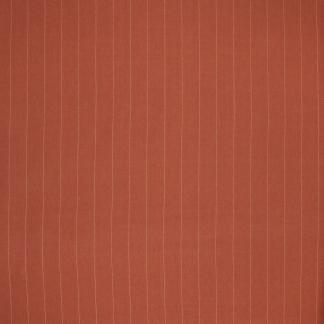Bluesy Stripe Terra Cotta - Atlanta Fabrics