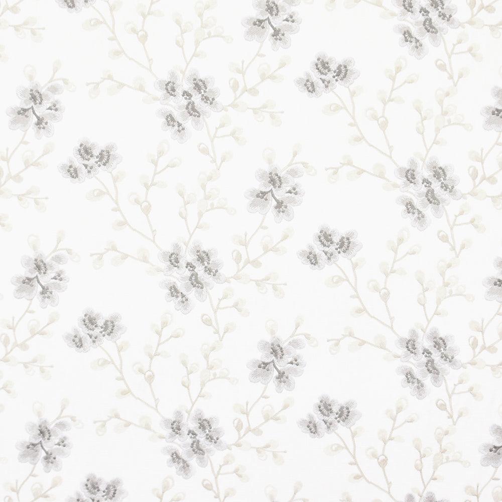 Carole Darling Blooms Blanco Fabric | Atlanta Fabrics