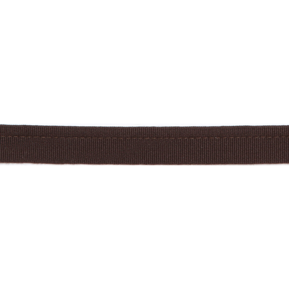 Versailles 1/4" Grosgrain Ribbon Lip Cord - Chocolate