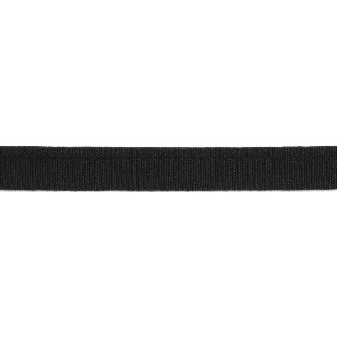 Versailles 1/4" Grosgrain Ribbon Lip Cord - Black