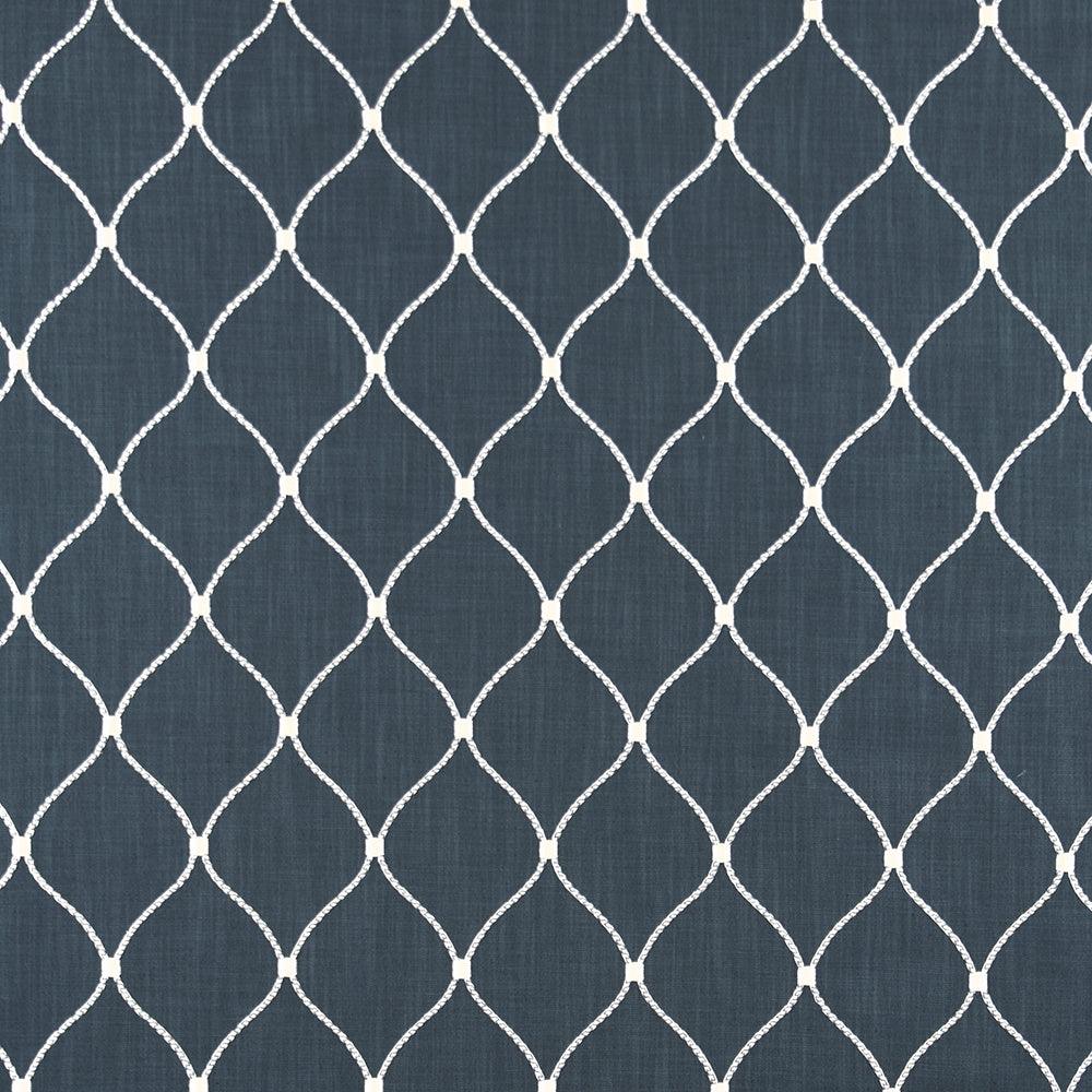 Made You Smile Indigo - Atlanta Fabrics