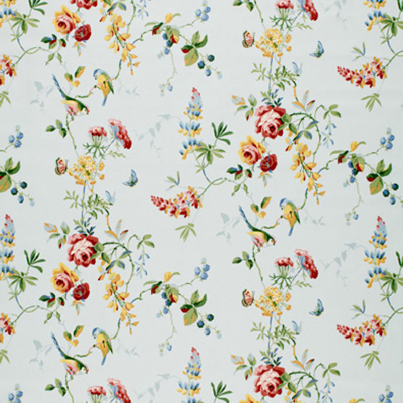 CHICKADEE FLORAL SKY