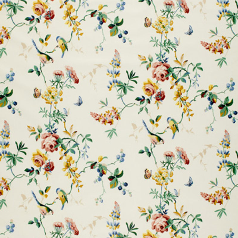 CHICKADEE FLORAL PRIMARY