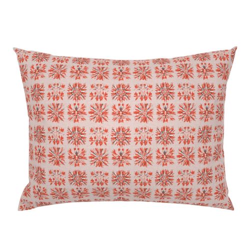 Atlanta Fabrics Square Peg Red Fabric | Atlanta Fabrics