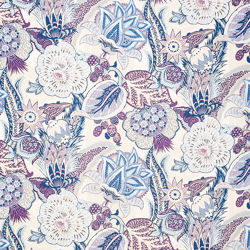 ZANZIBAR LINEN PRINT HYACINTH