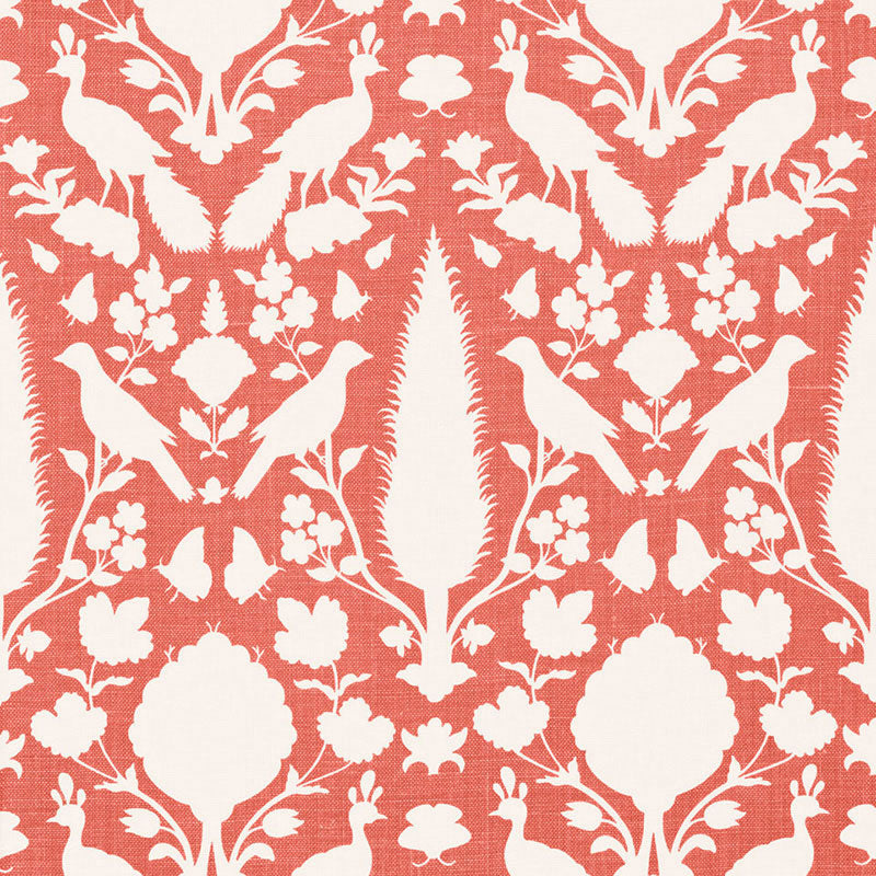 CHENONCEAU  CORAL  FABRIC