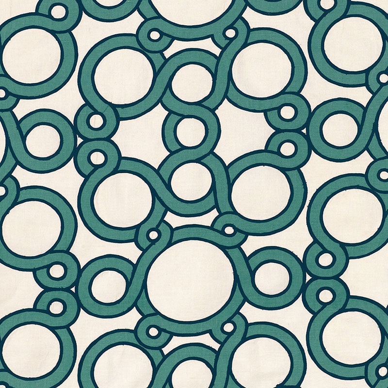 Conundrum  PEACOCK  FABRIC