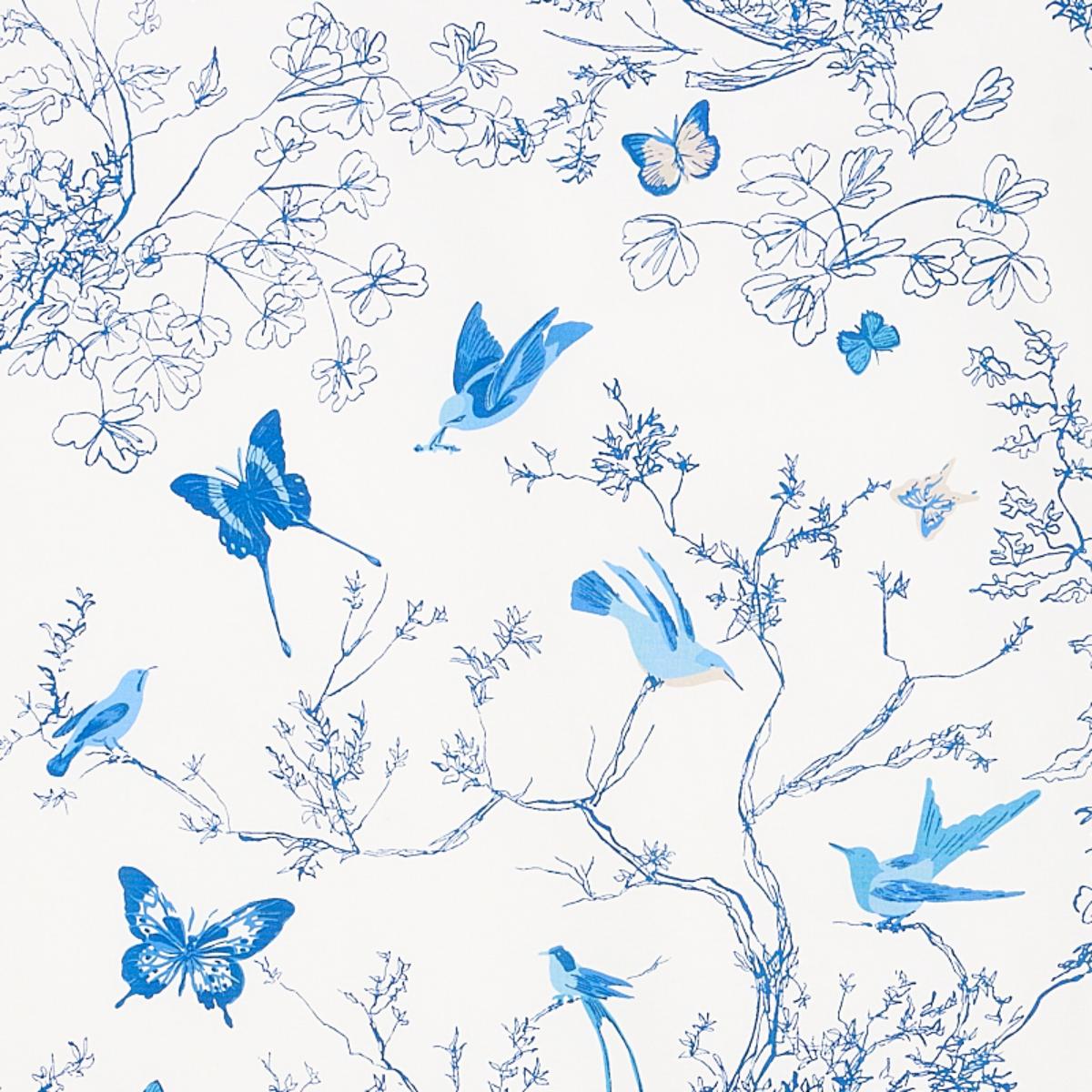 BIRDS & BUTTERFLIES PORCELAIN