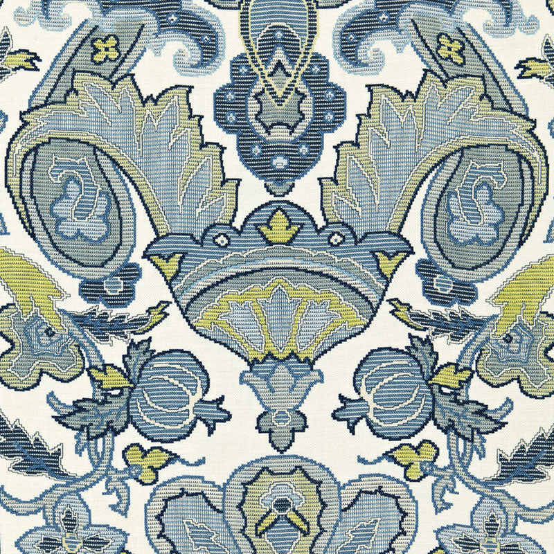 MATAURA LINEN PRINT  AEGEAN  FABRIC