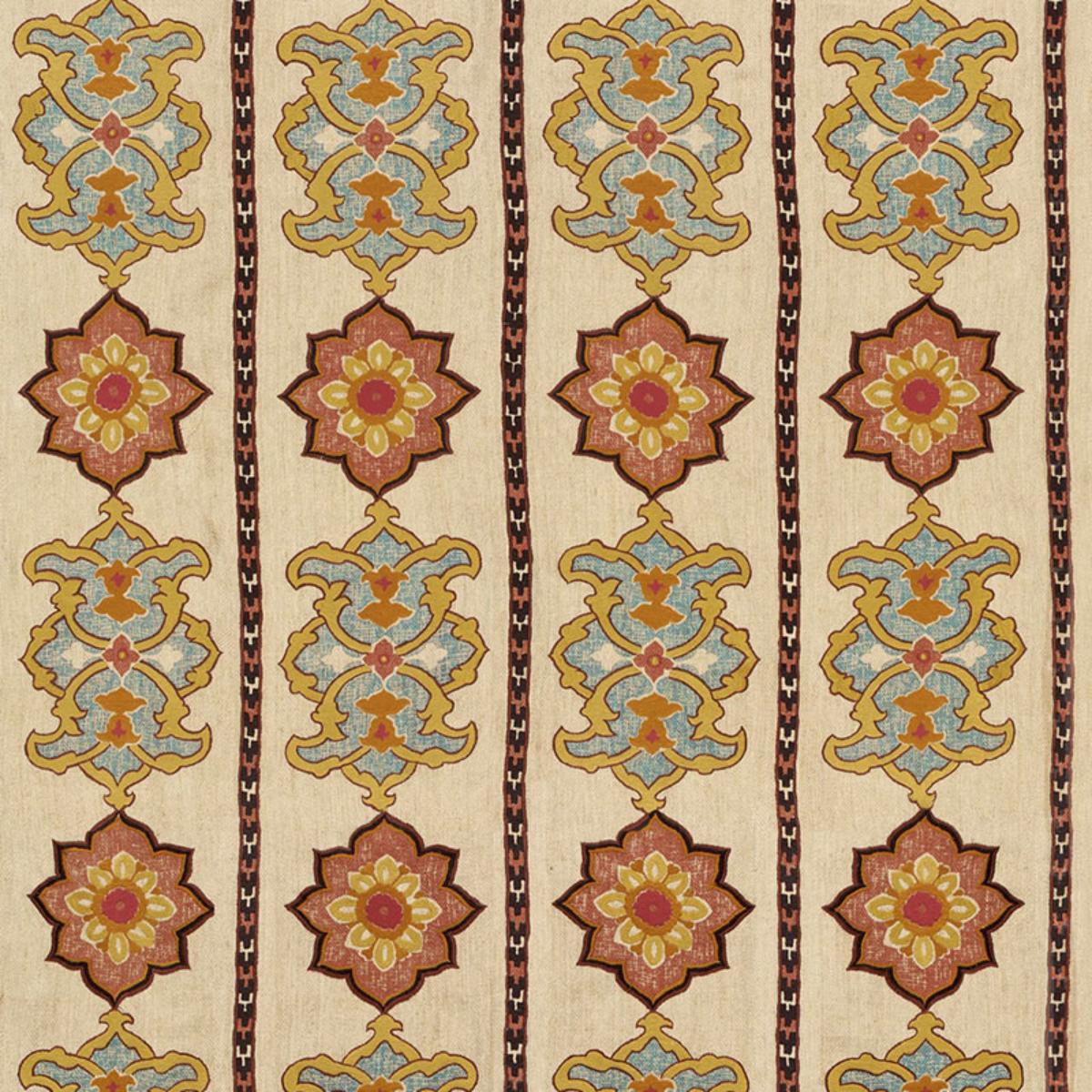 TEMARA HAND EMBROIDERED PRINT SPICE