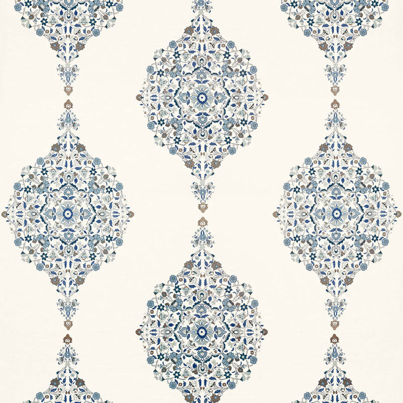 MEHNDI LINEN PRINT INDIGO