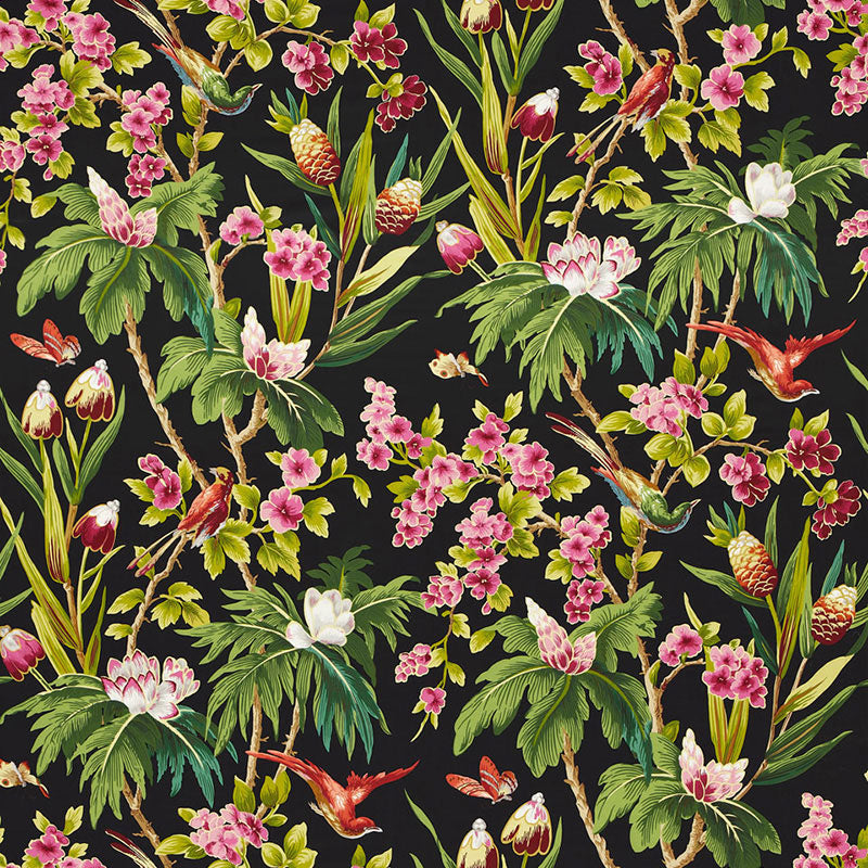 SEYCHELLES NOIR FABRIC