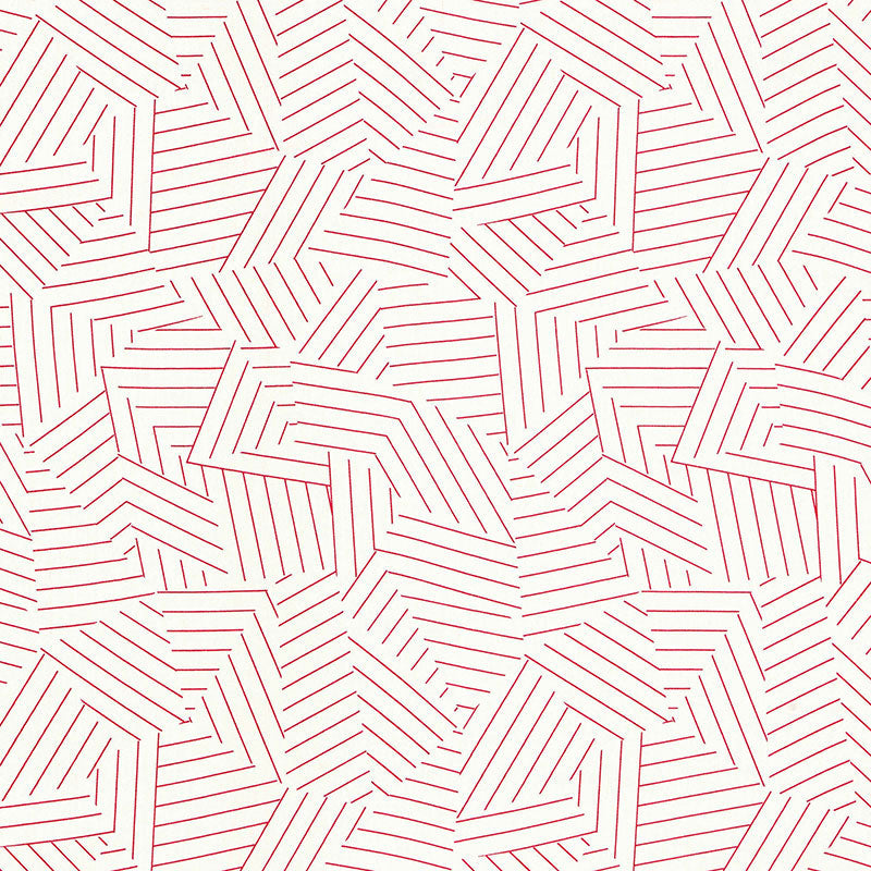 DECONSTRUCTED STRIPE RED