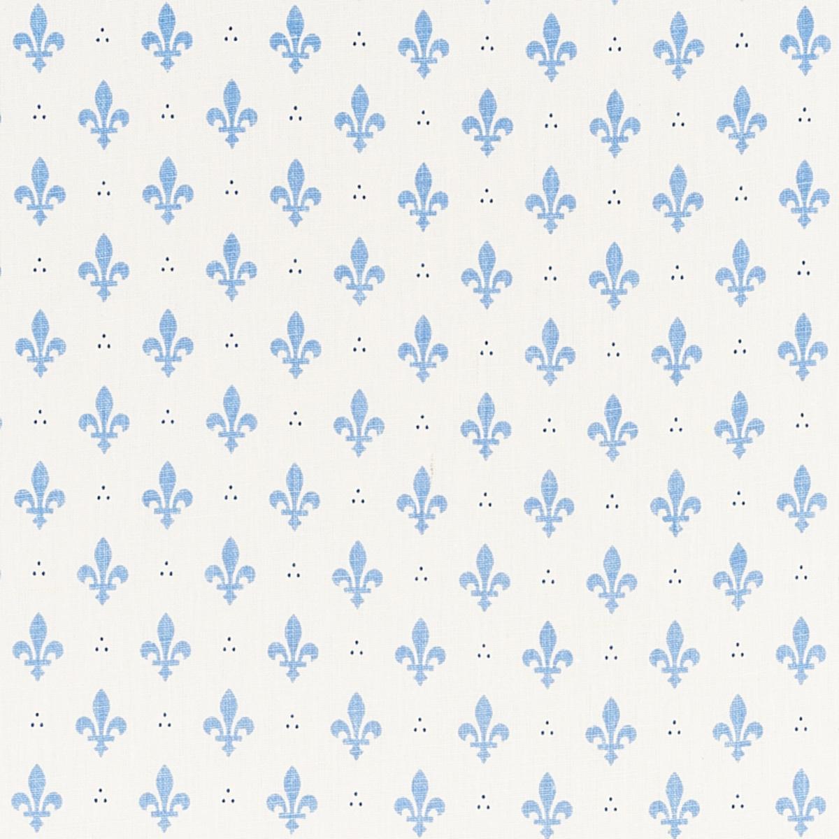 FLEUR DE LIS BLUE