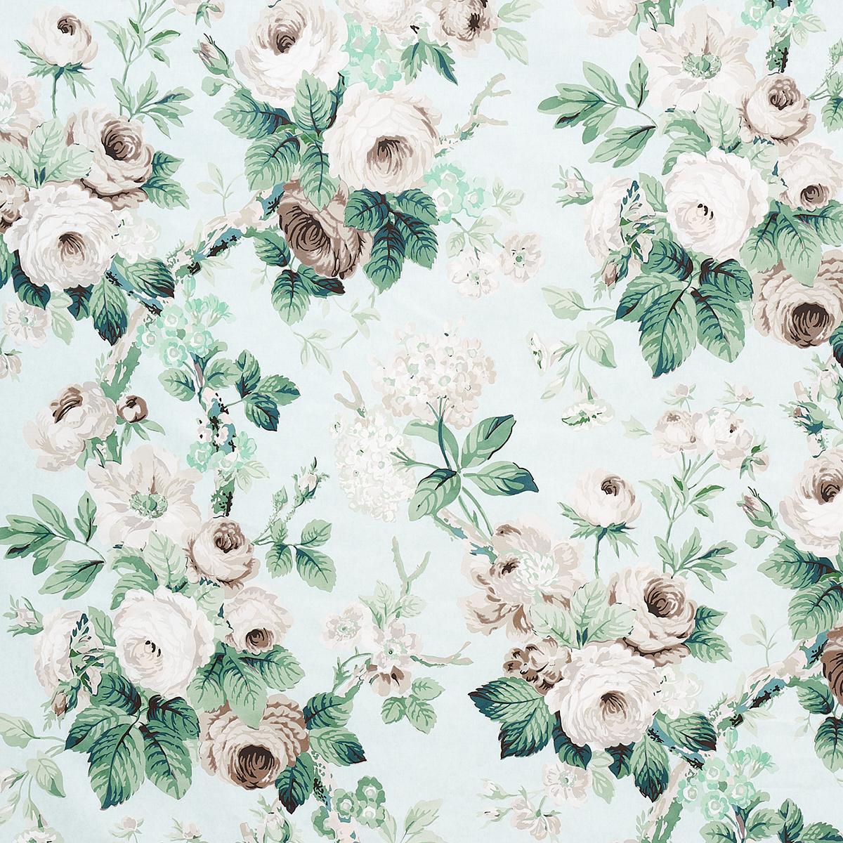 NANCY FLORAL SEAFOAM