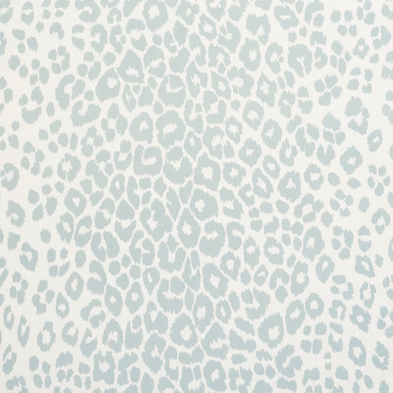 ICONIC LEOPARD INDOOR/OUTDOOR SKY FABRIC