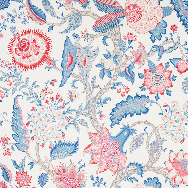 ARBORVITAE ROSE & DELFT FABRIC