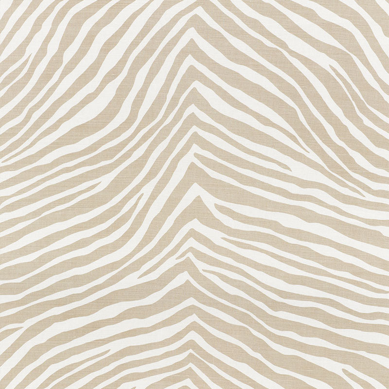 ICONIC ZEBRA NATURAL FABRIC