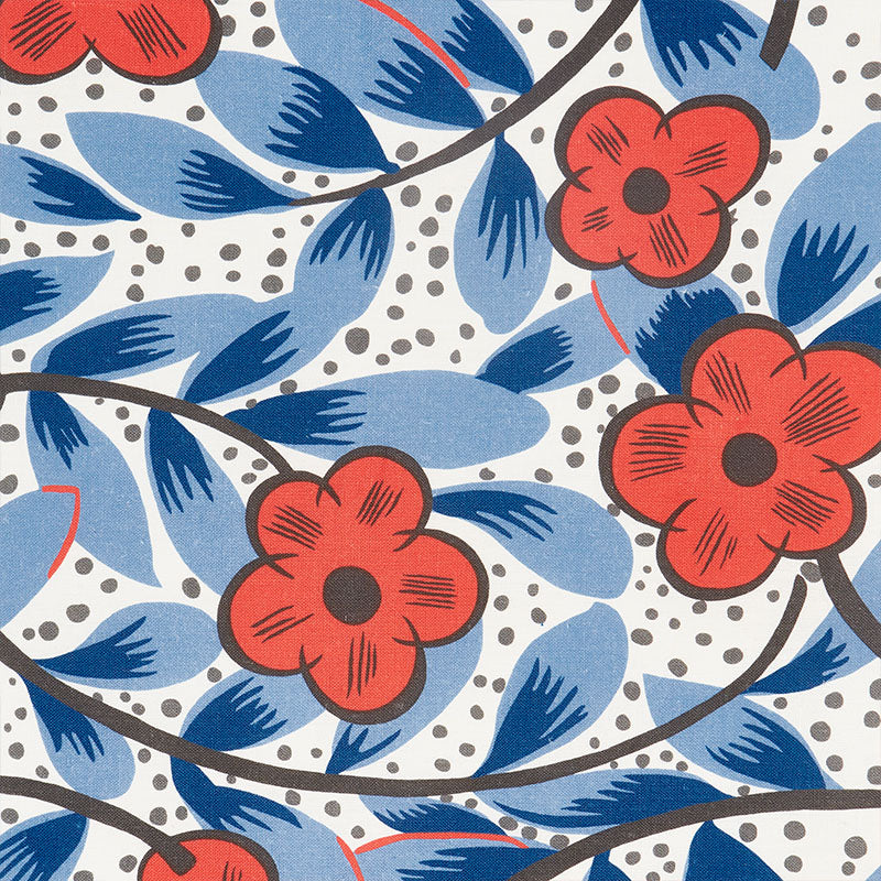 COCARDE ESPAGNOLE RED & BLUE