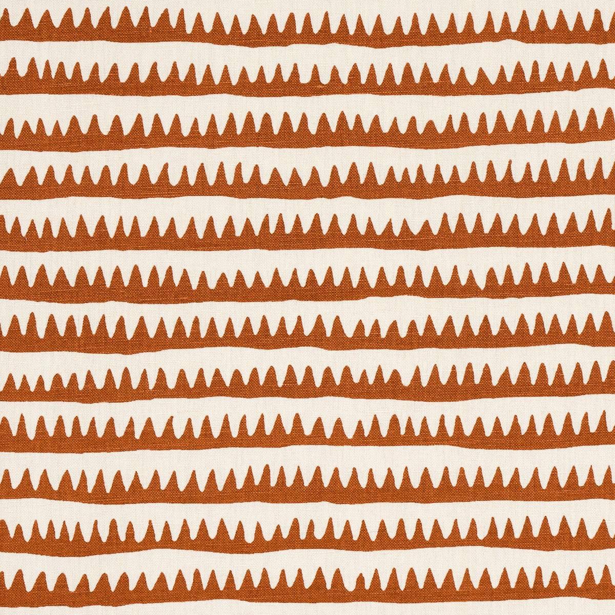 CORFU HAND PRINTED STRIPE RUST