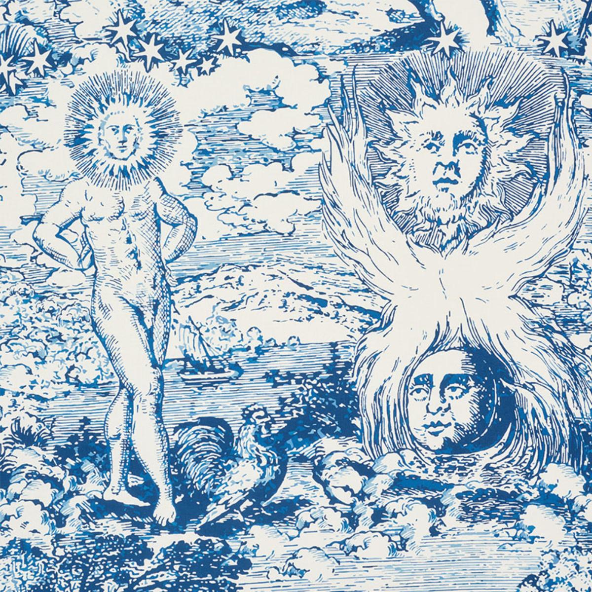 MODERN TOILE INDIGO