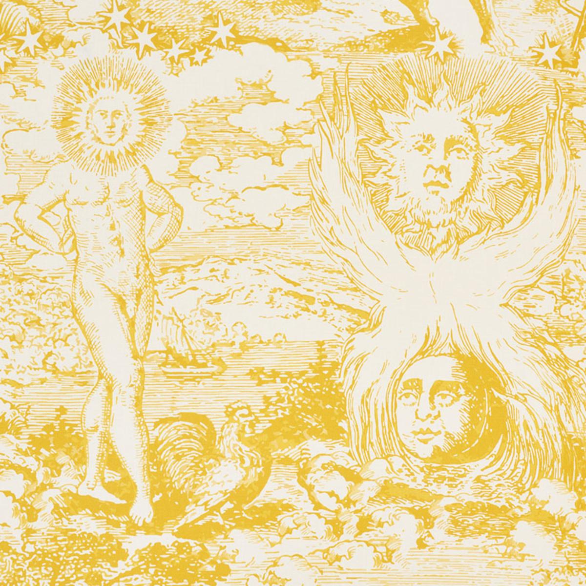 MODERN TOILE YELLOW