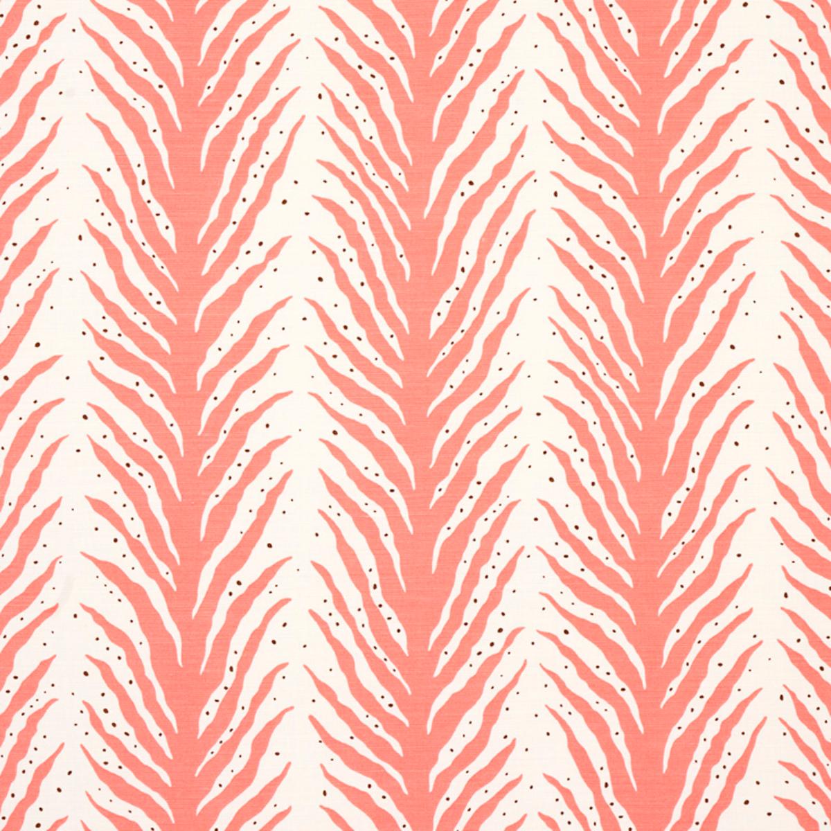 Creeping Fern Print CORAL