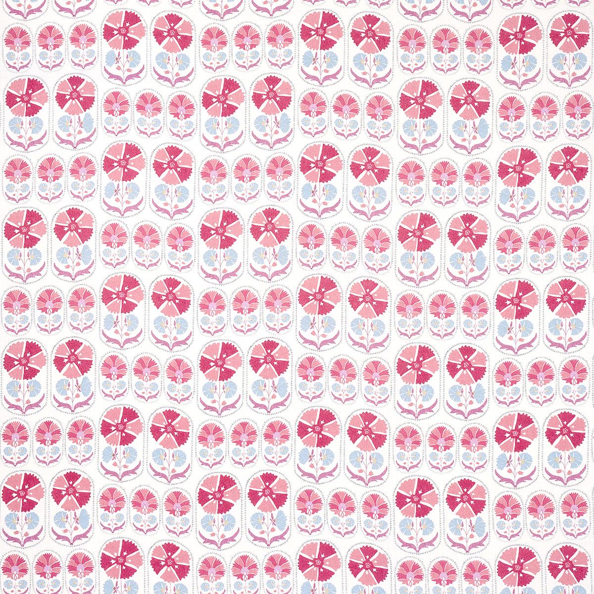 ANJUNA FLORAL LINEN PRINT MULBERRY
