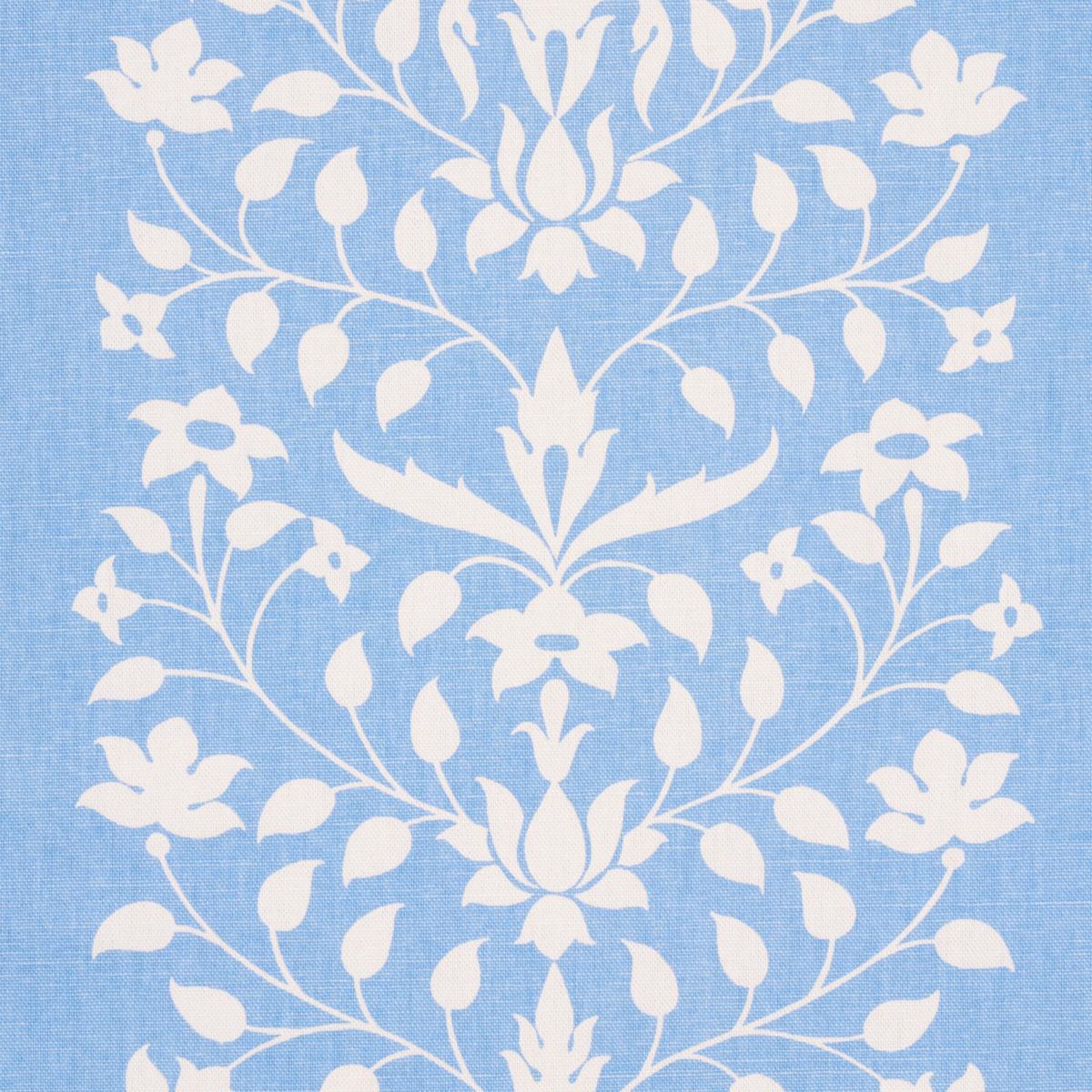 JAIPUR MUGHAL FLOWER CORNFLOWER BLUE