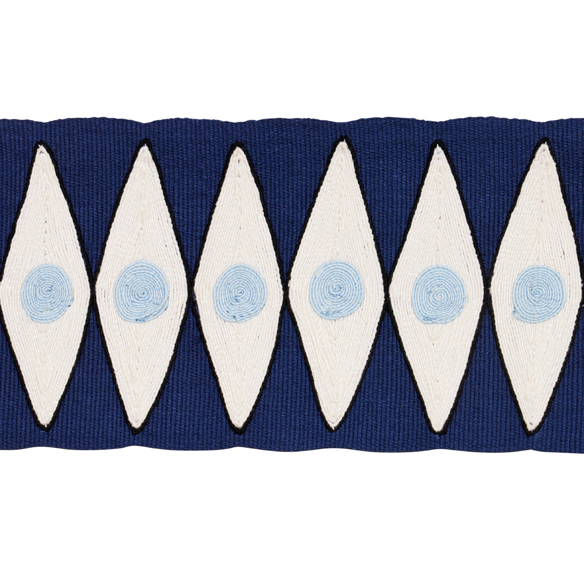 BACKGAMMON TAPE NAVY AND SKY