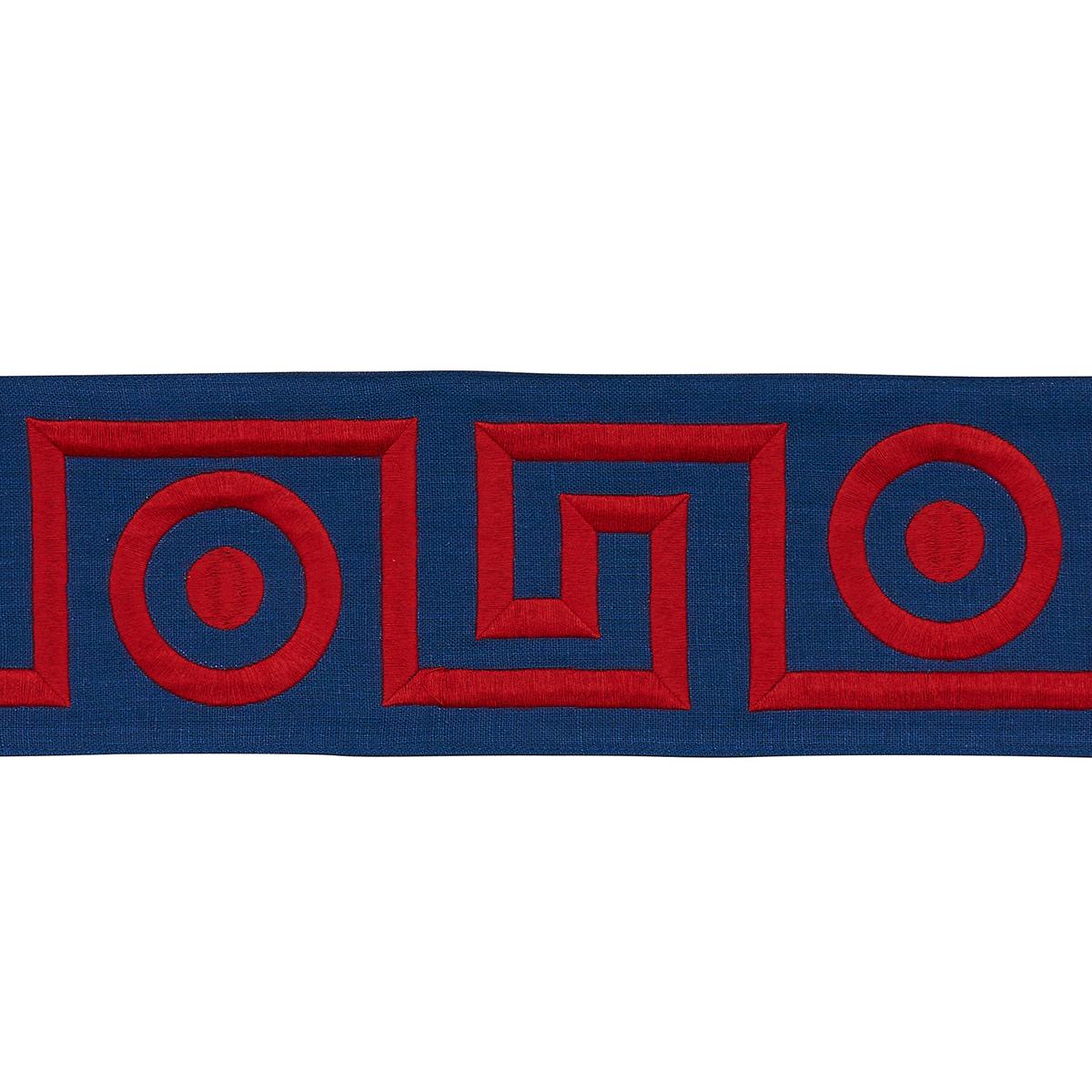 PLATO TAPE NAVY AND RED