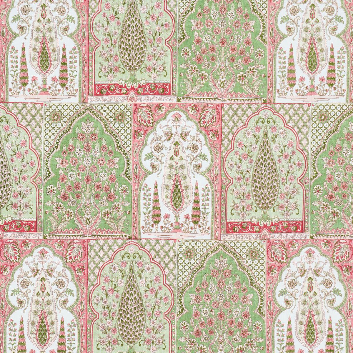 BARRA PALACE PINK & GREEN