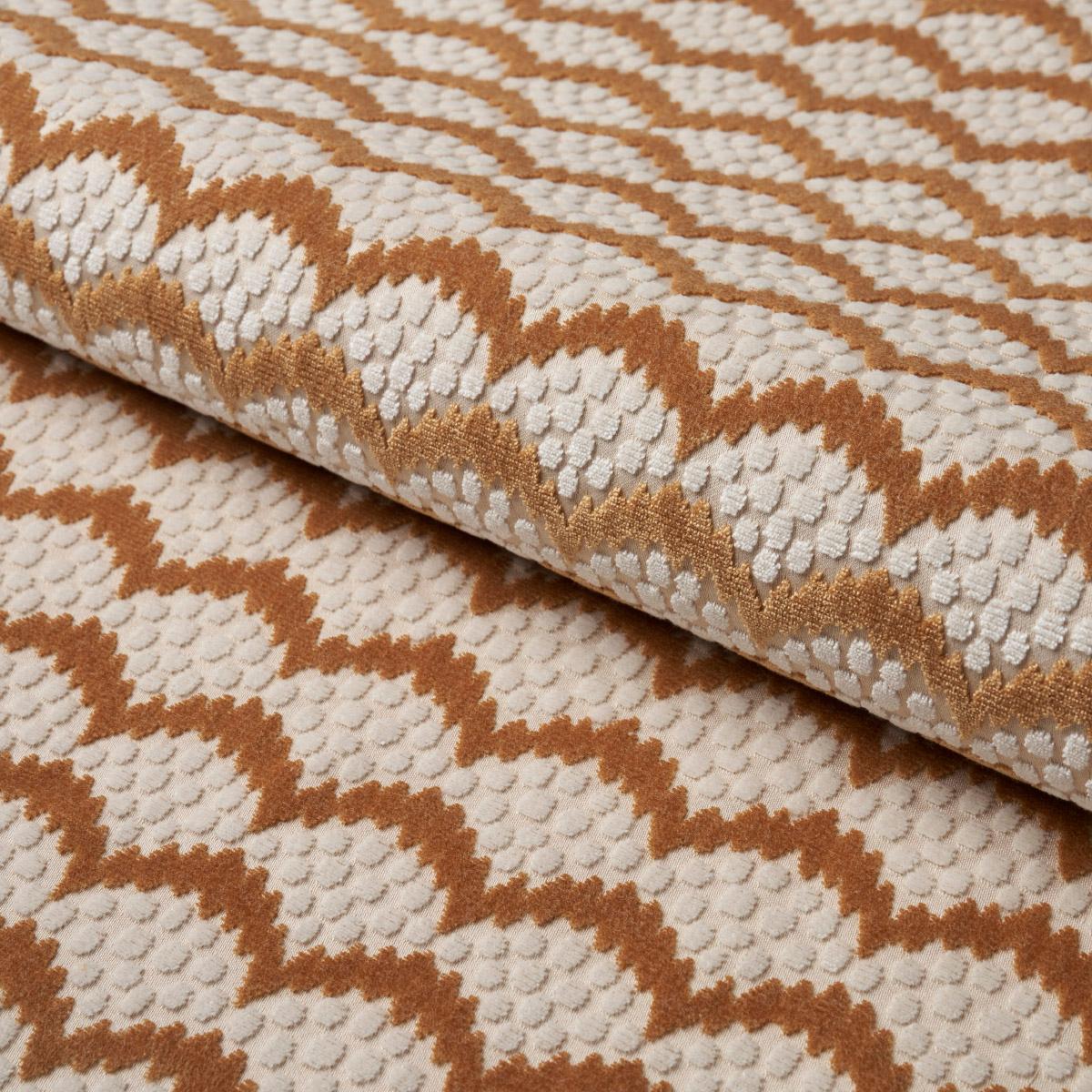 POLLEN CUT VELVET OCHRE