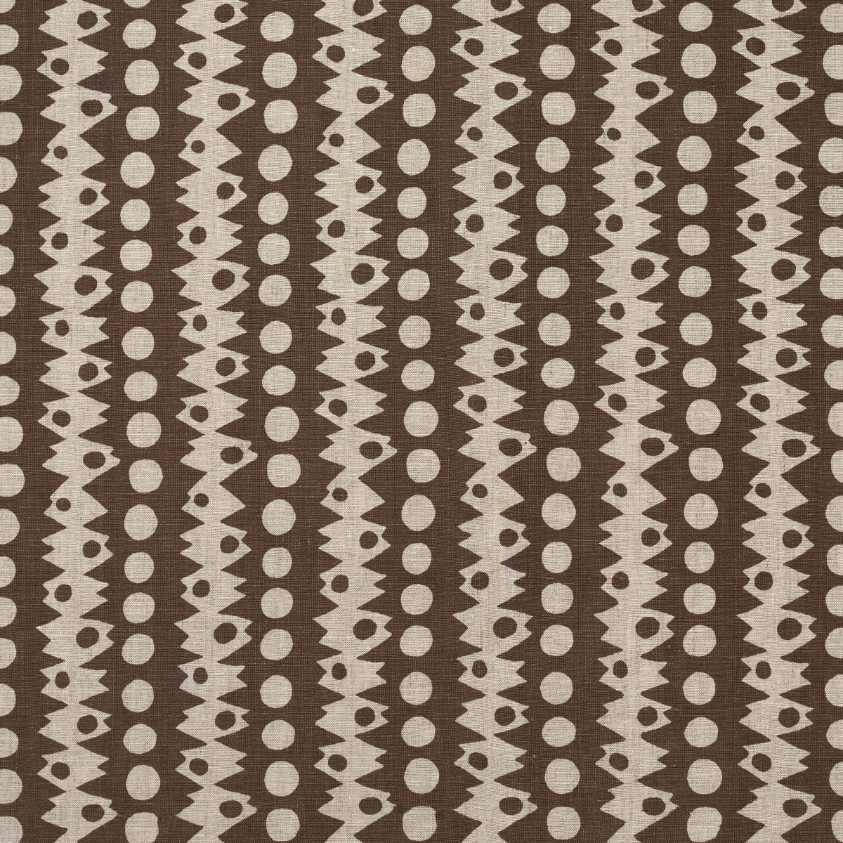TRICKLEDOWN BROWN ON NATURAL