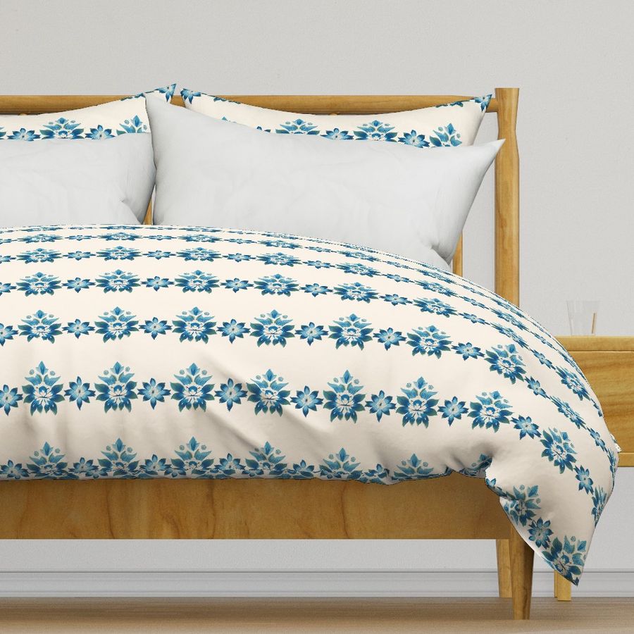 Atlanta Fabrics China Cup Sapphire Fabric | Atlanta Fabrics