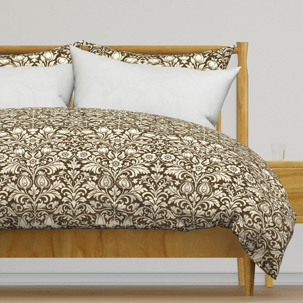 Atlanta Fabrics Musterfield Brown Fabric | Atlanta Fabrics