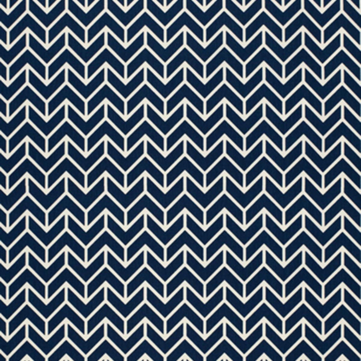 CHEVRON PRINT NAVY