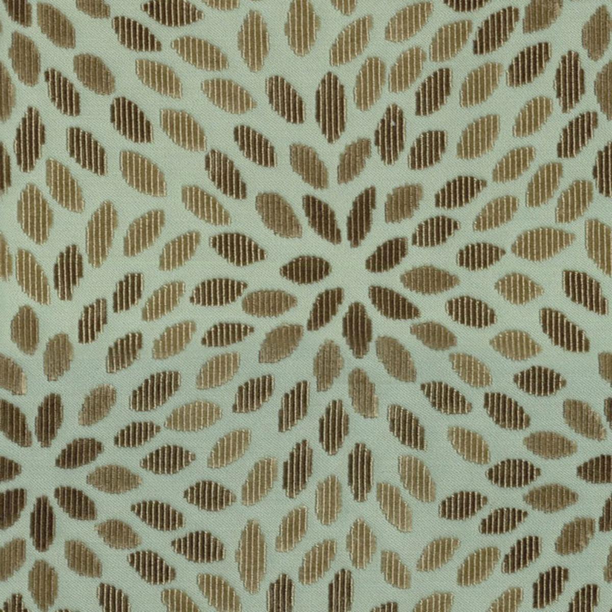 KIKU SILK VELVET AQUA & COCOA