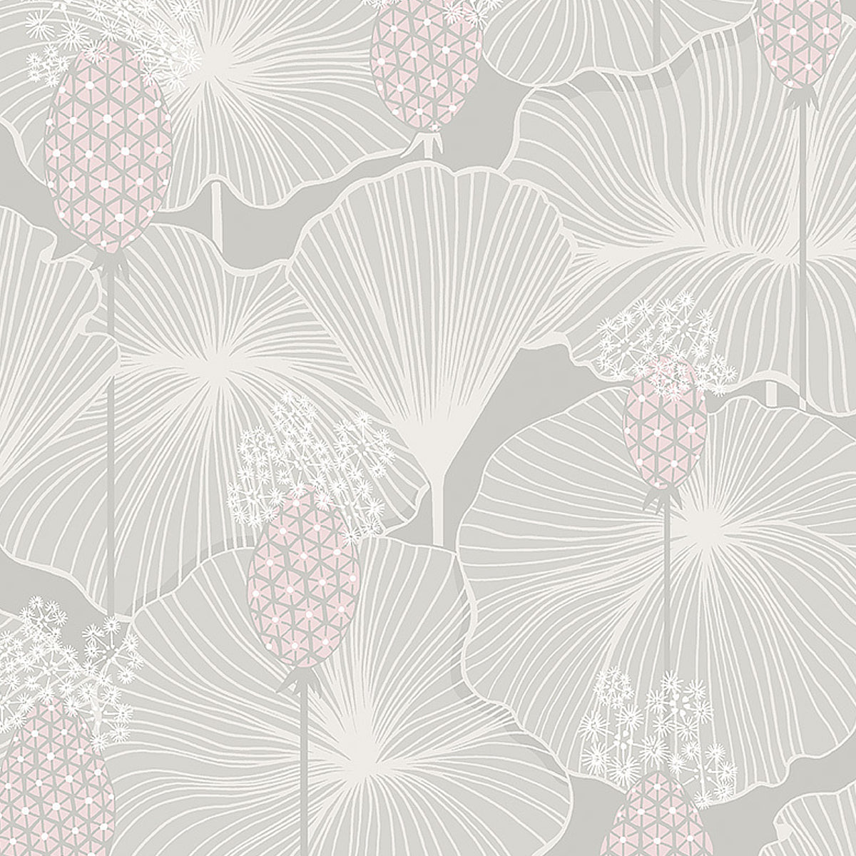 UMBRELLA LEAVES GREY