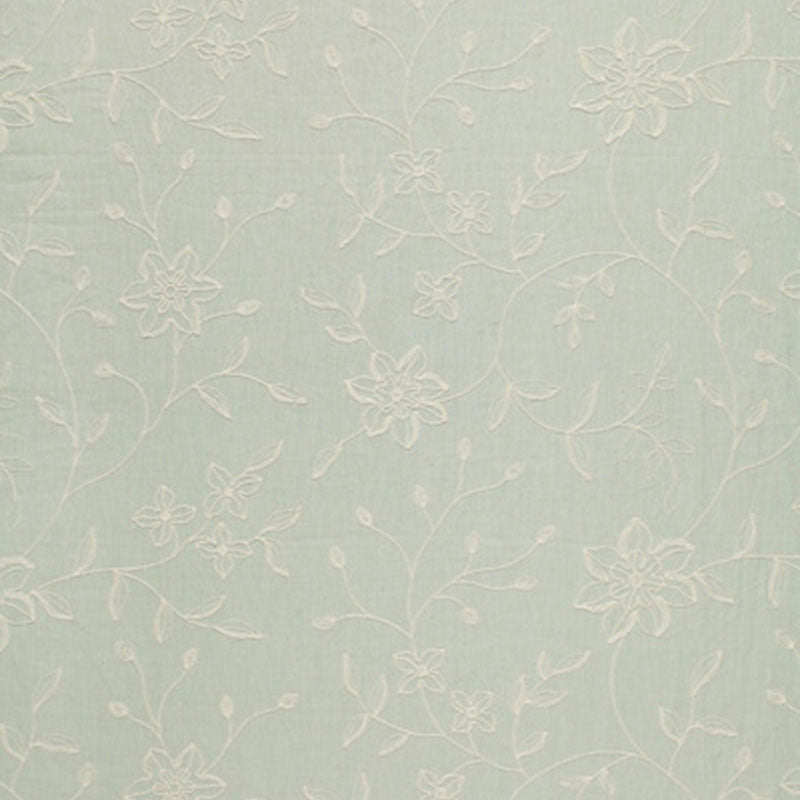 Georgia Linen Embroidery AQUA