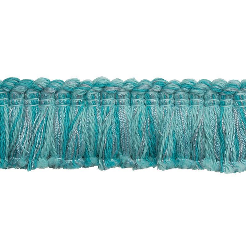 41243 Brush Fringe Teal - Atlanta Fabrics