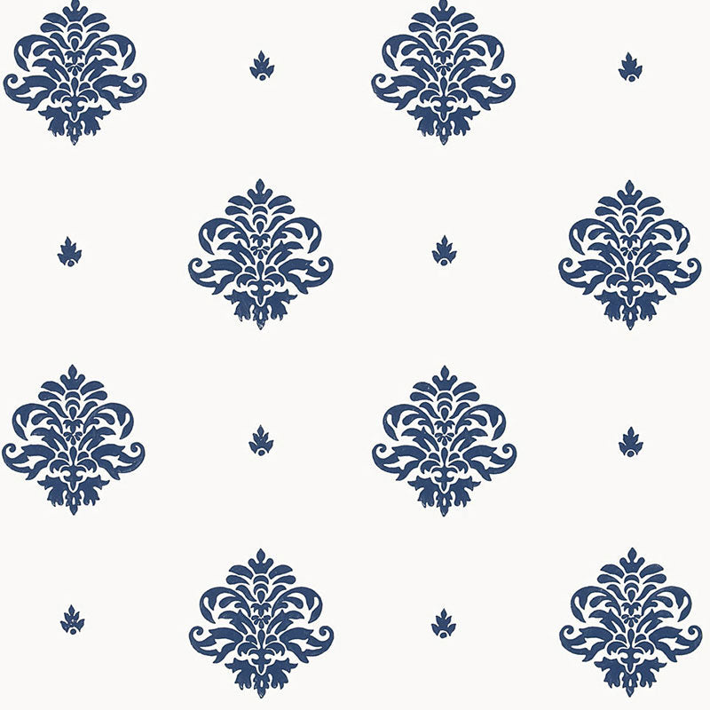 MAYLA DAMASK NAVY