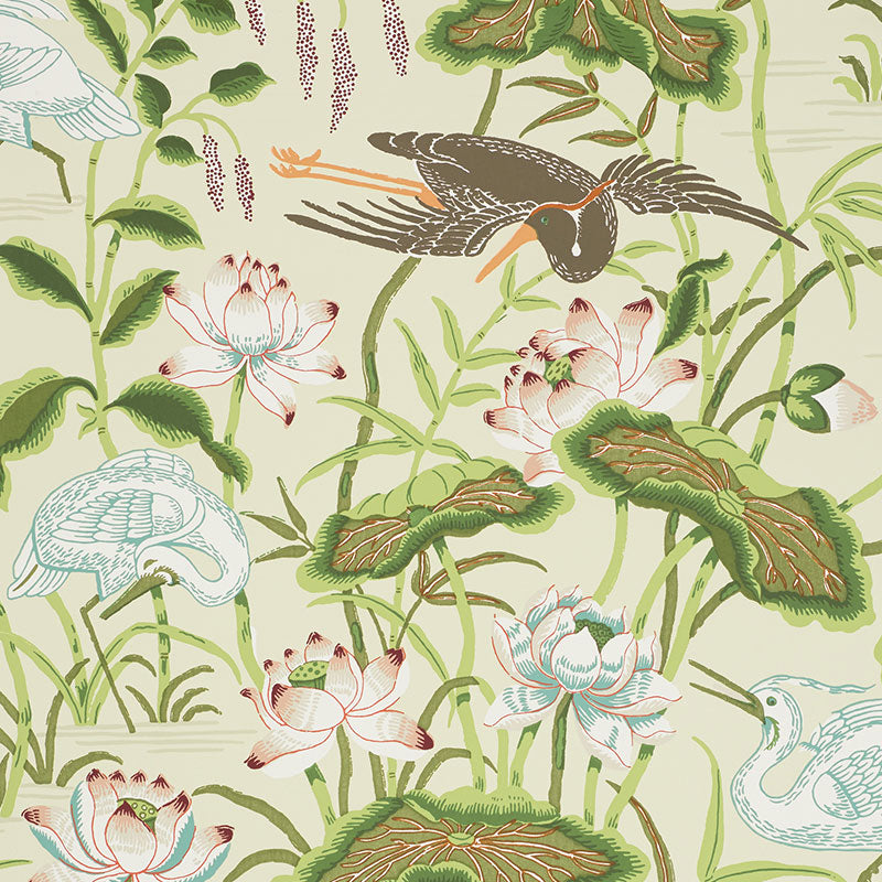 Lotus Garden Parchment
