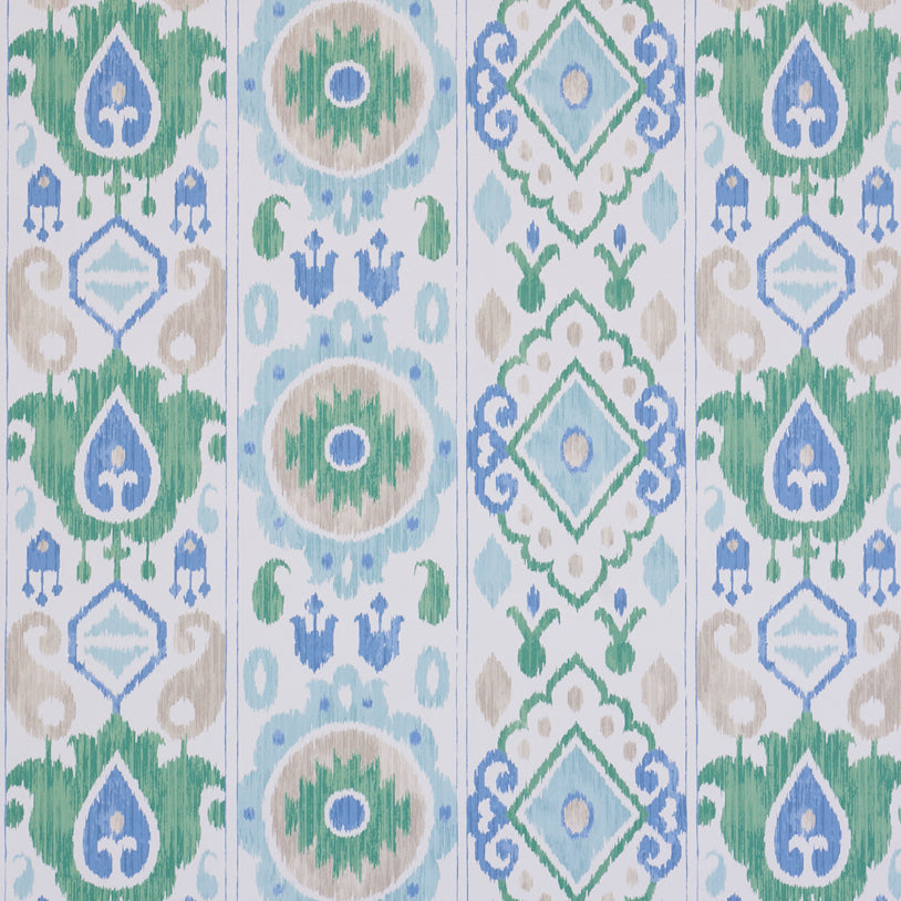 ELIZIA IKAT GREEN & BLUE