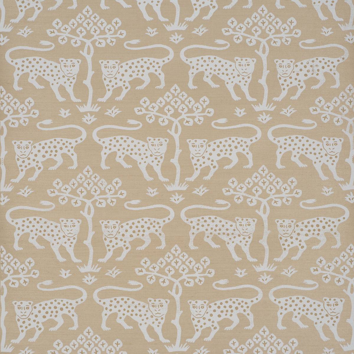 Woodland Leopard Sisal Beige